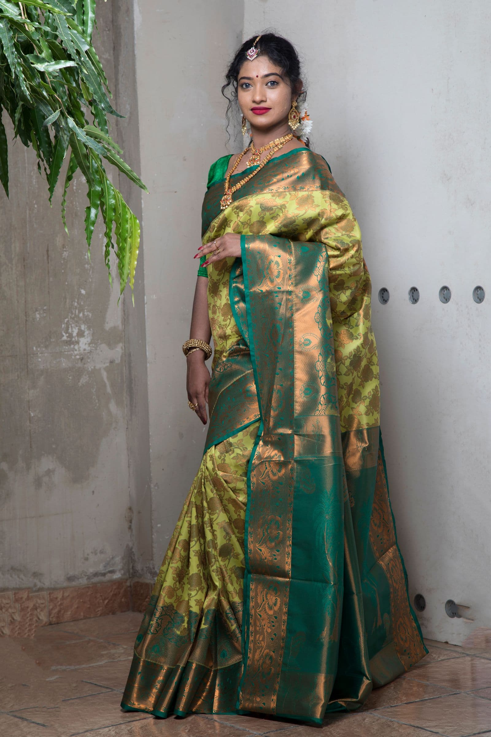 Wedding saree styling inspiration